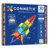 Connetix 3 Plus 30 Piece Light Rocket Pack