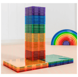 Connetix 3 Plus 42 Piece Rainbow Square Pack