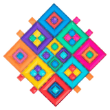 Connetix 3 Plus 48 Piece Bright Portal Pack