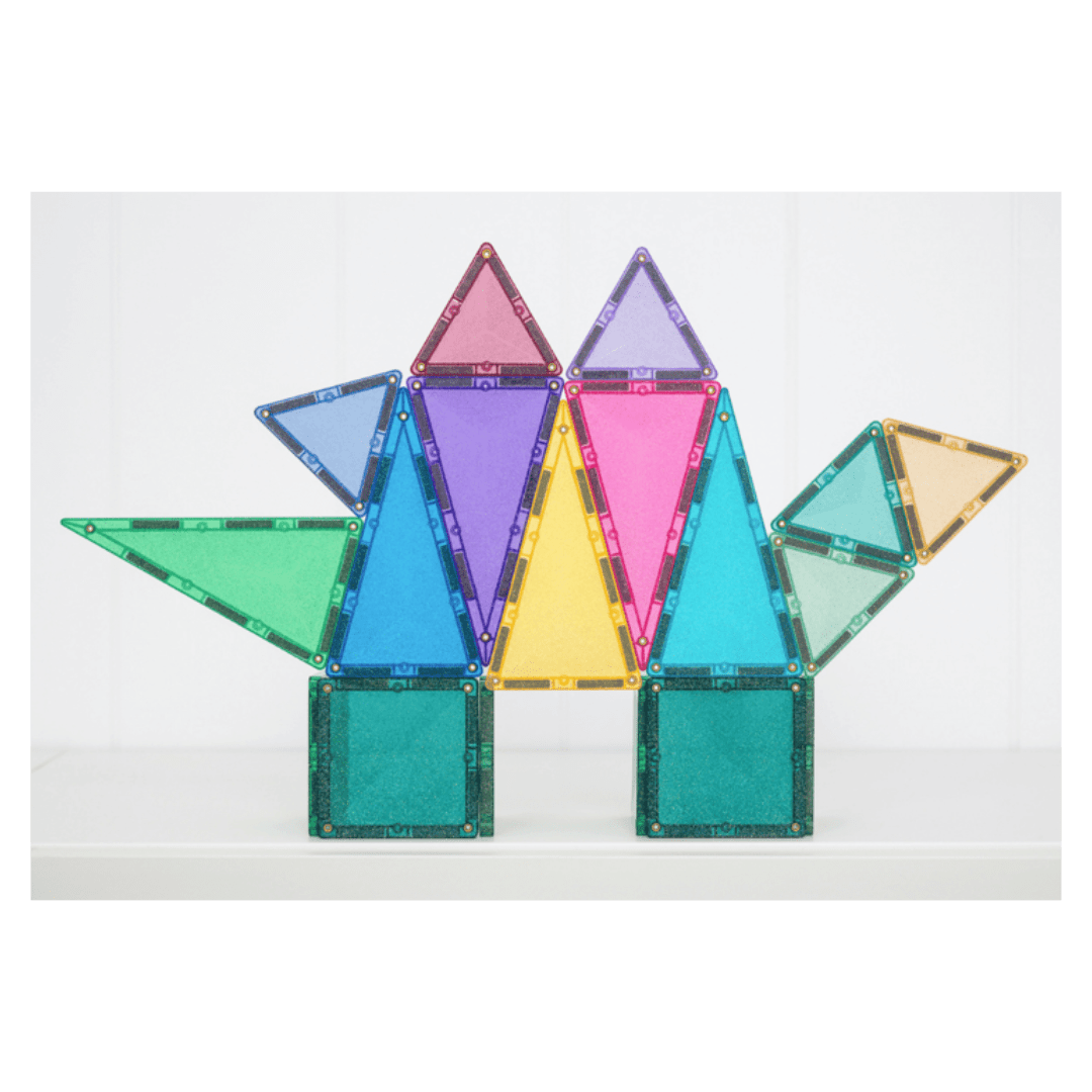 Connetix 3 Plus 48 Piece Glitter Castle Pack