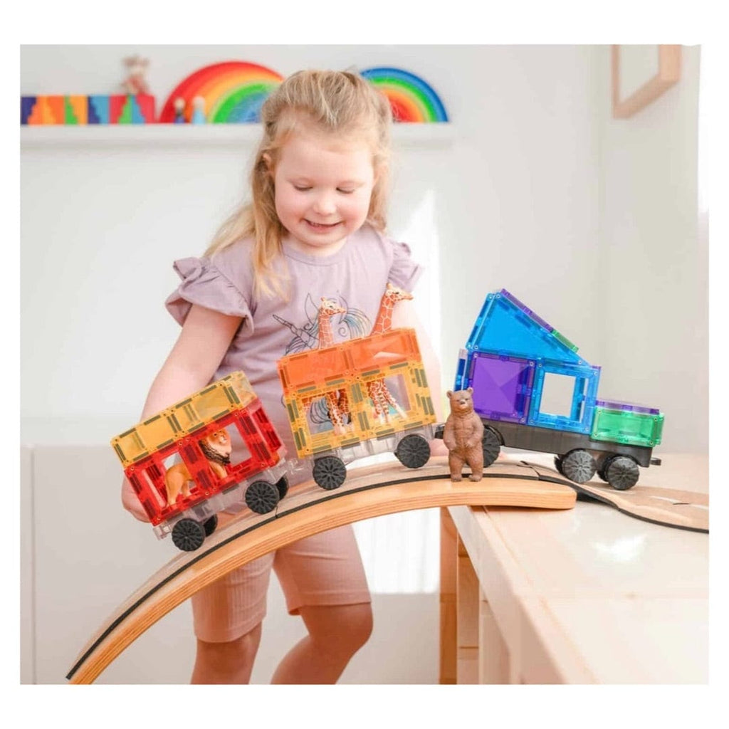 Connetix 3 Plus 50 Pc Rainbow Transport Pack