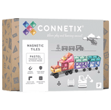 Connetix 3 Plus 50 Piece Pastel Transport Pack