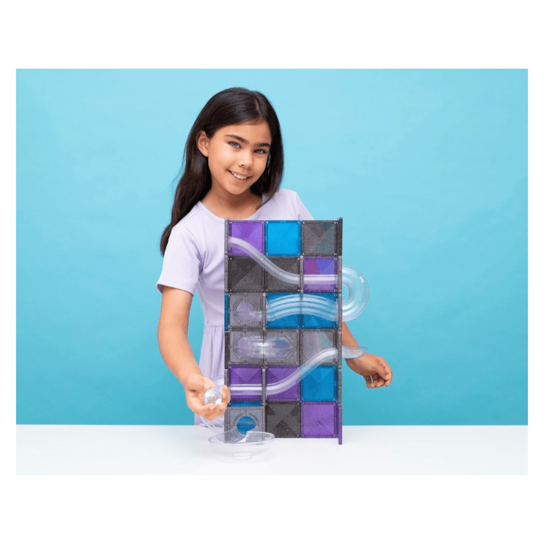 Connetix 3 Plus 61 Piece Ball Run Galaxy Pack