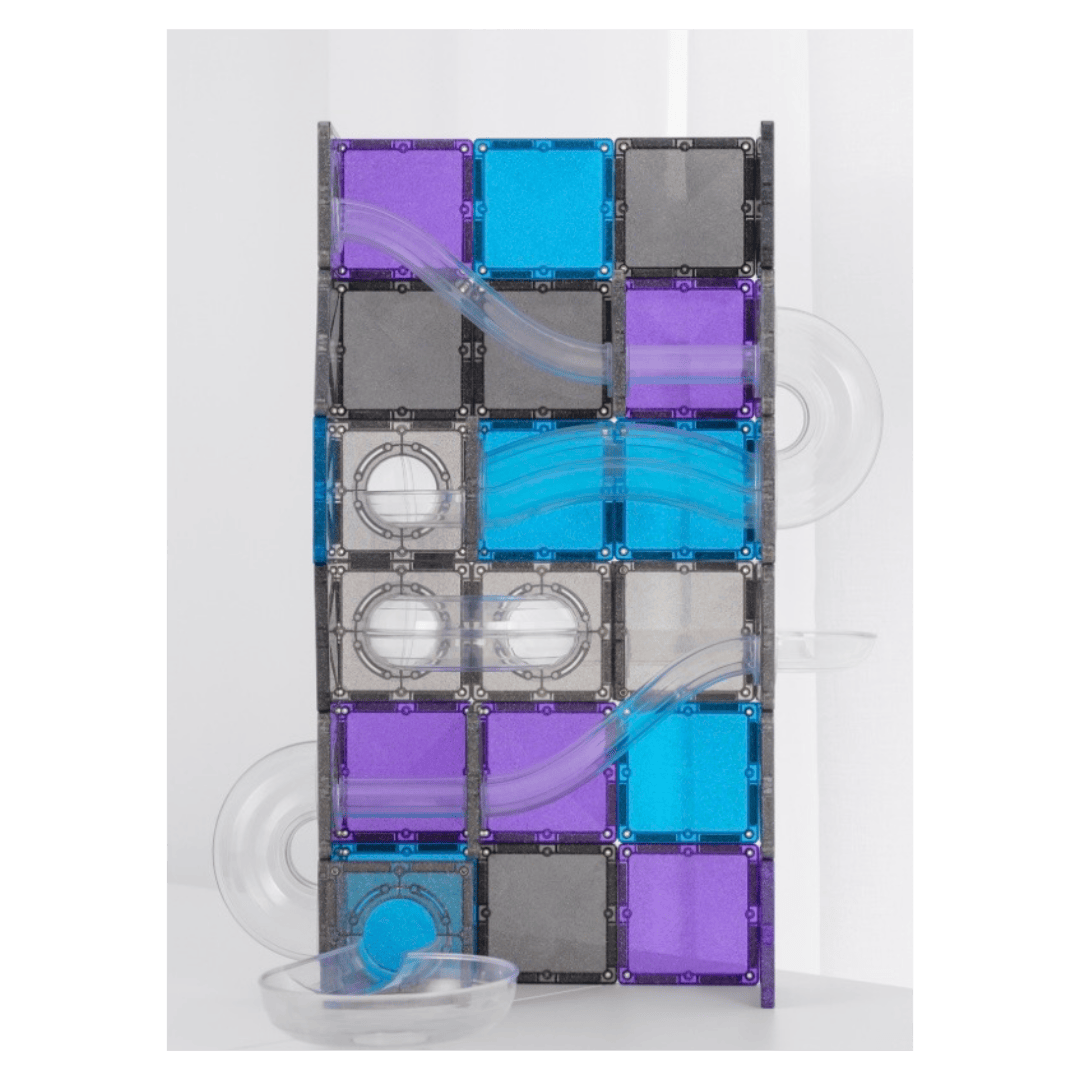 Connetix 3 Plus 61 Piece Ball Run Galaxy Pack