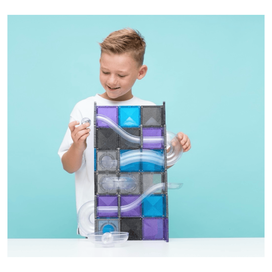 Connetix 3 Plus 61 Piece Ball Run Galaxy Pack