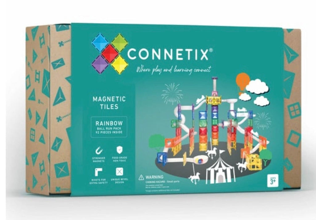 Connetix 3 Plus 92 Piece Ball Run Pack