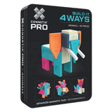 Connetix 5 Plus 30 Piece Pro Build It 4 Ways - Animals