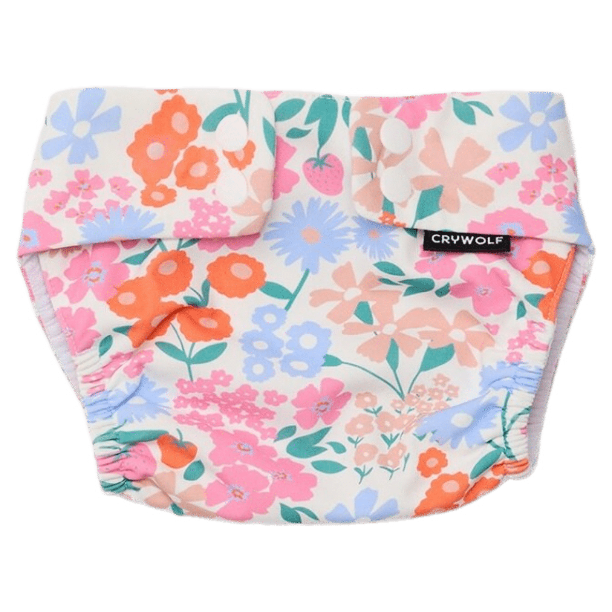 Crywolf 0-1 Year to 2-3 Years Reusable Swim Nappy - Berry Garden