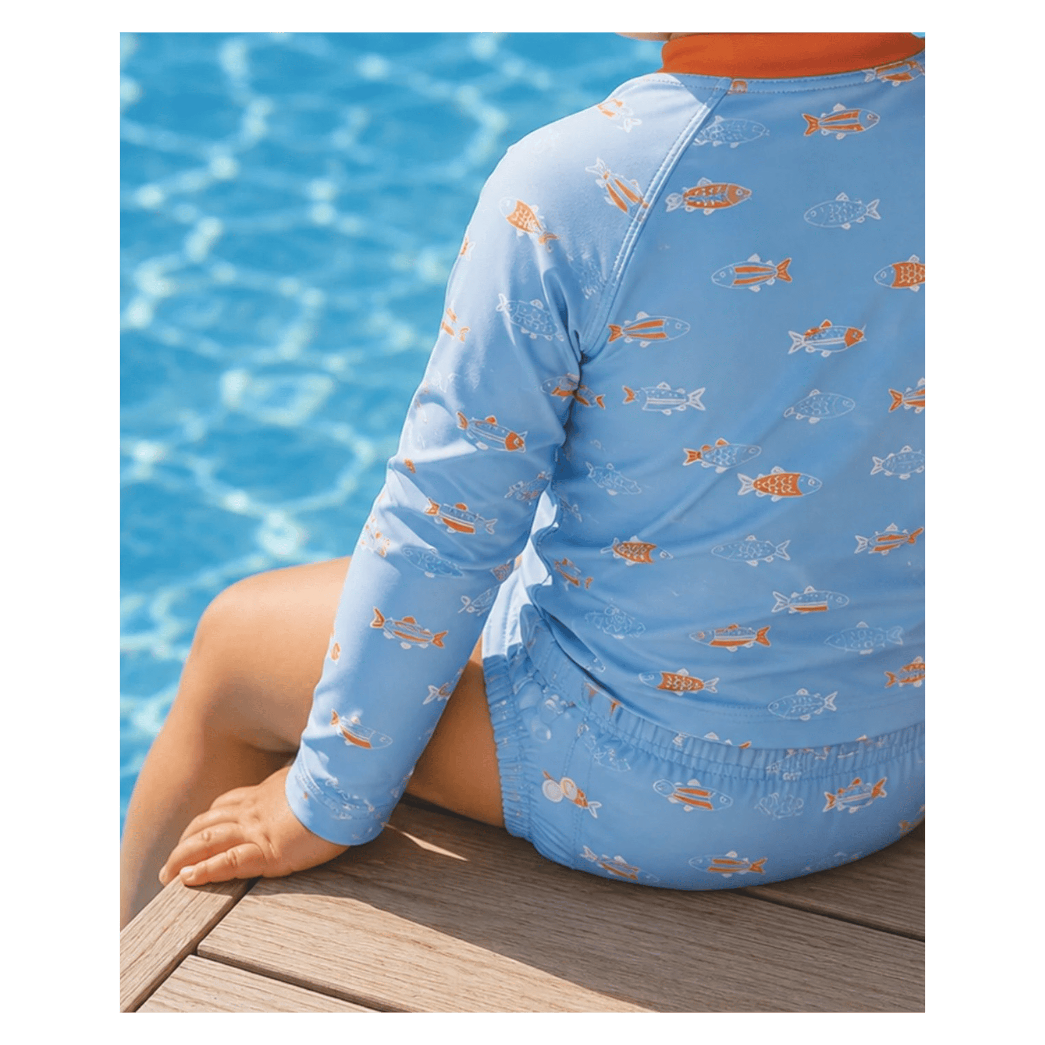 Crywolf 0-1 Year to 2-3 Years Reusable Swim Nappy - Fish School