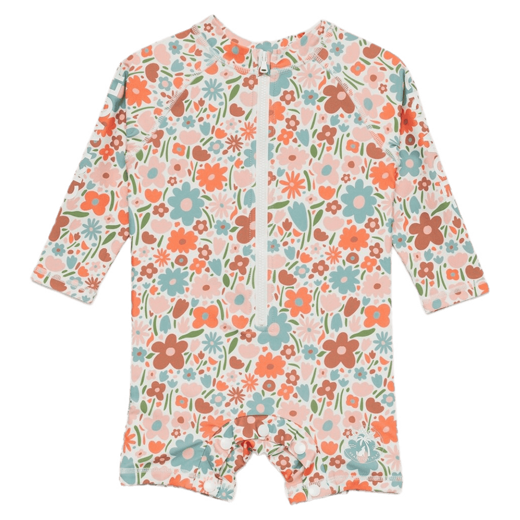 Crywolf 1 Year to 3 Years 1Y Rash Suit - Flower Market