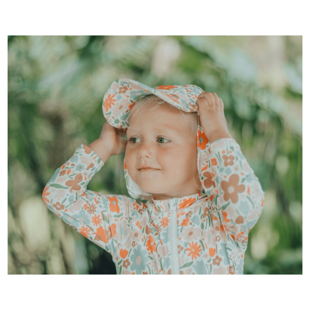 Crywolf 1 Year to 3 Years Rash Suit - Flower Market