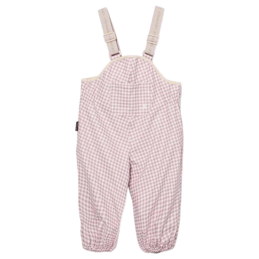 Crywolf 1 Year to 3 Years Wander Overall - Gingham