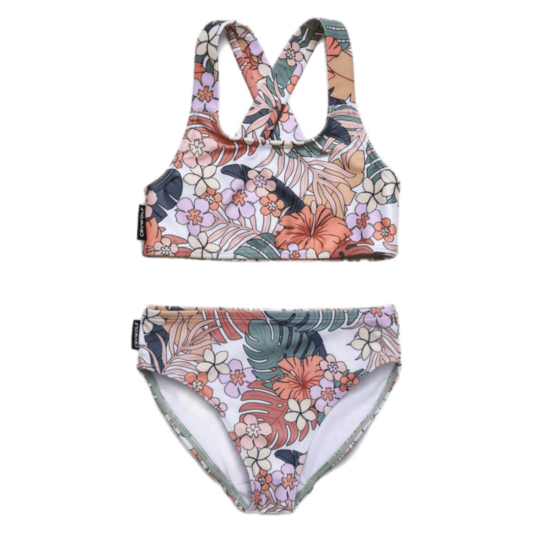 Crywolf 1 Year to 5 Years Bikini - Tropical Floral