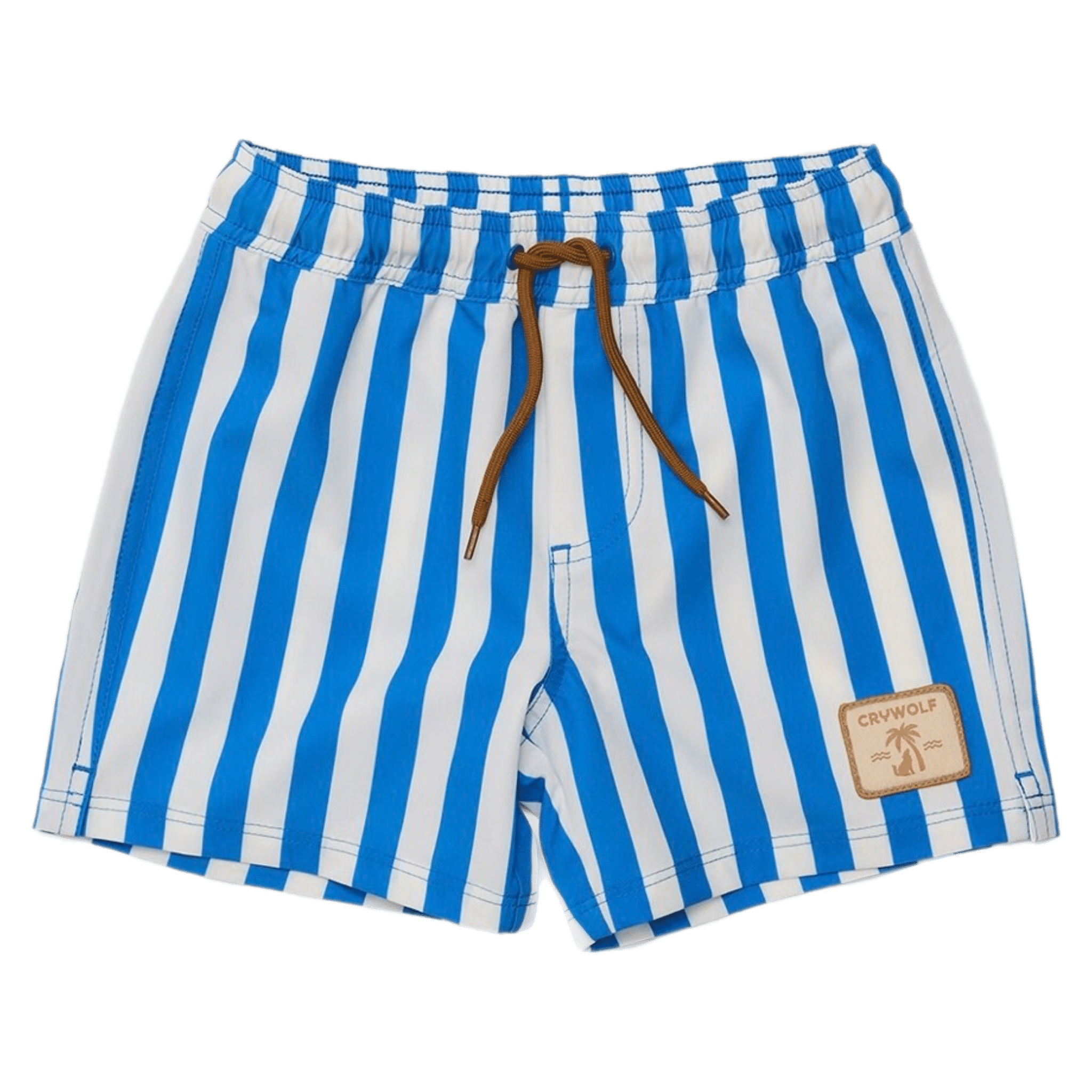 Crywolf 1 Year to 5 Years Board Short - Deep Ocean Stripe
