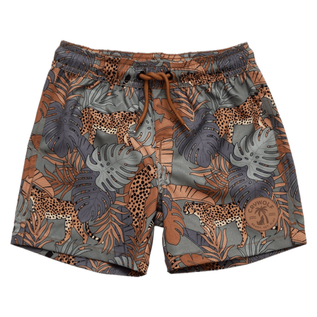 Crywolf 1 Year to 5 Years Board Shorts - Jungle