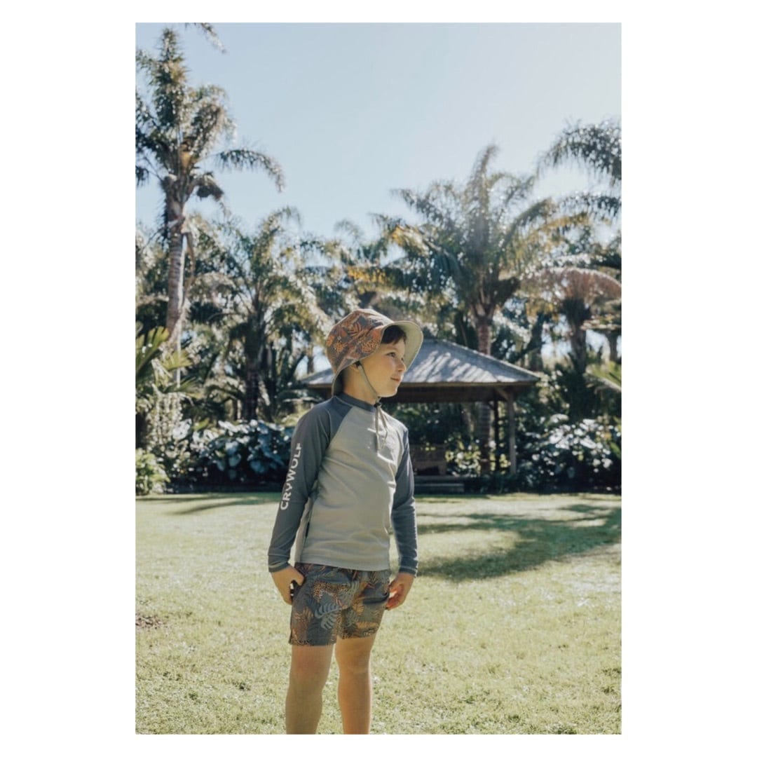 Crywolf 1 Year to 5 Years Board Shorts - Jungle