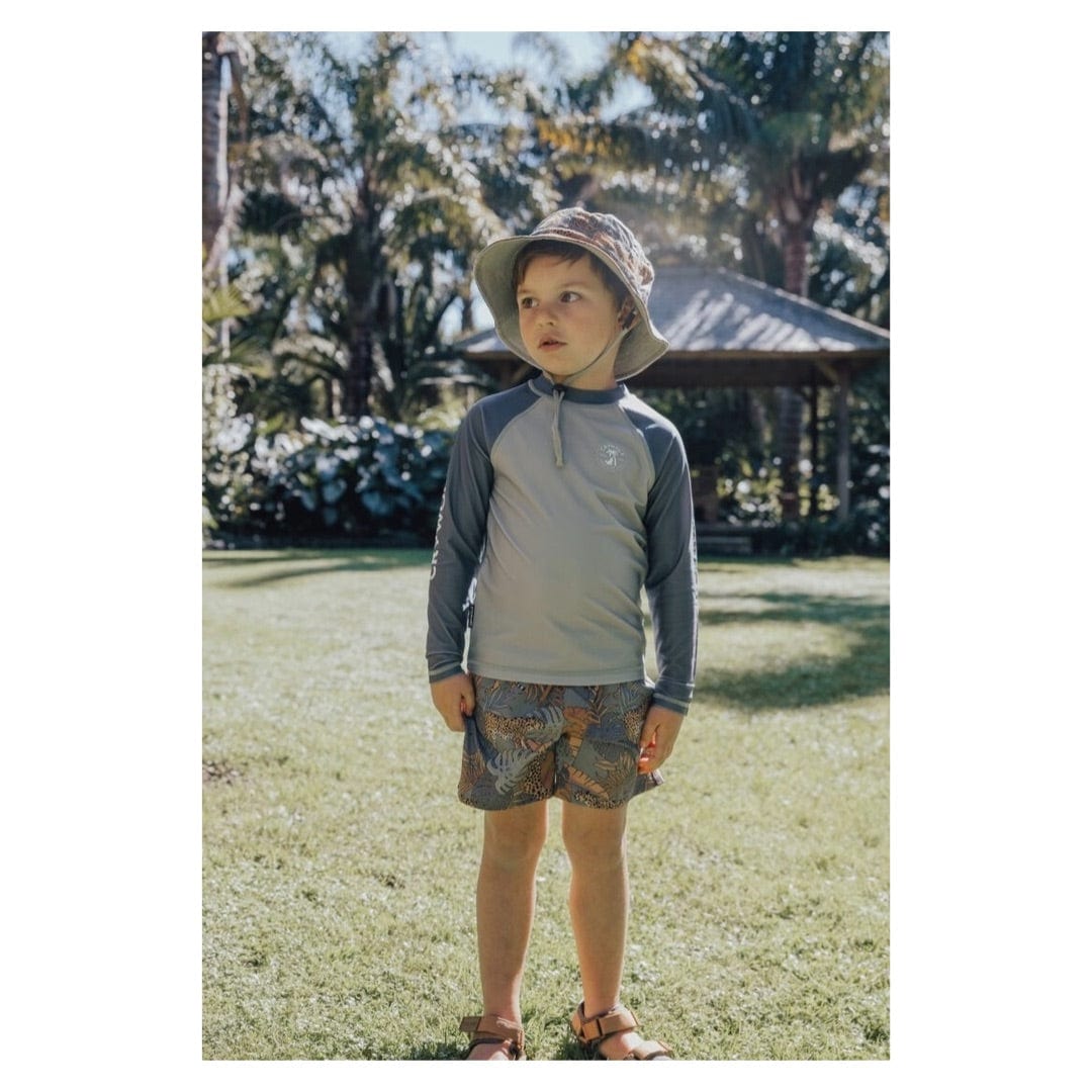 Crywolf 1 Year to 5 Years Board Shorts - Jungle