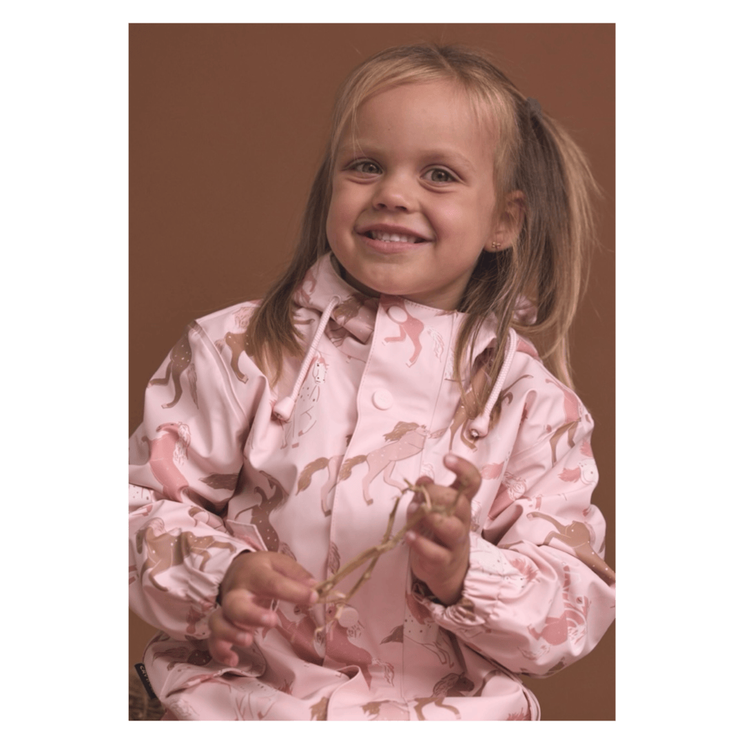 Crywolf 1 Year to 5 Years Explorer Jacket - Blush Ponies