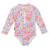 Crywolf 1 Year to 5 Years Long Sleeve Swimsuit - Berry Garden