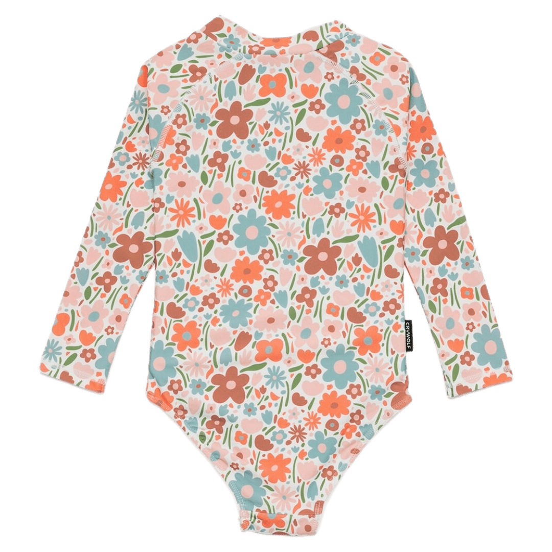 Crywolf 1 Year to 5 Years Long Sleeve Swimsuit - Flower Market