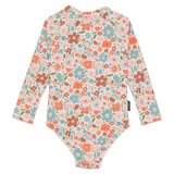 Crywolf 1 Year to 5 Years Long Sleeve Swimsuit - Flower Market