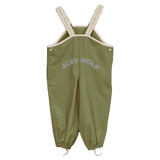 Crywolf 1 Year to 5 Years Rain Overalls - Fern