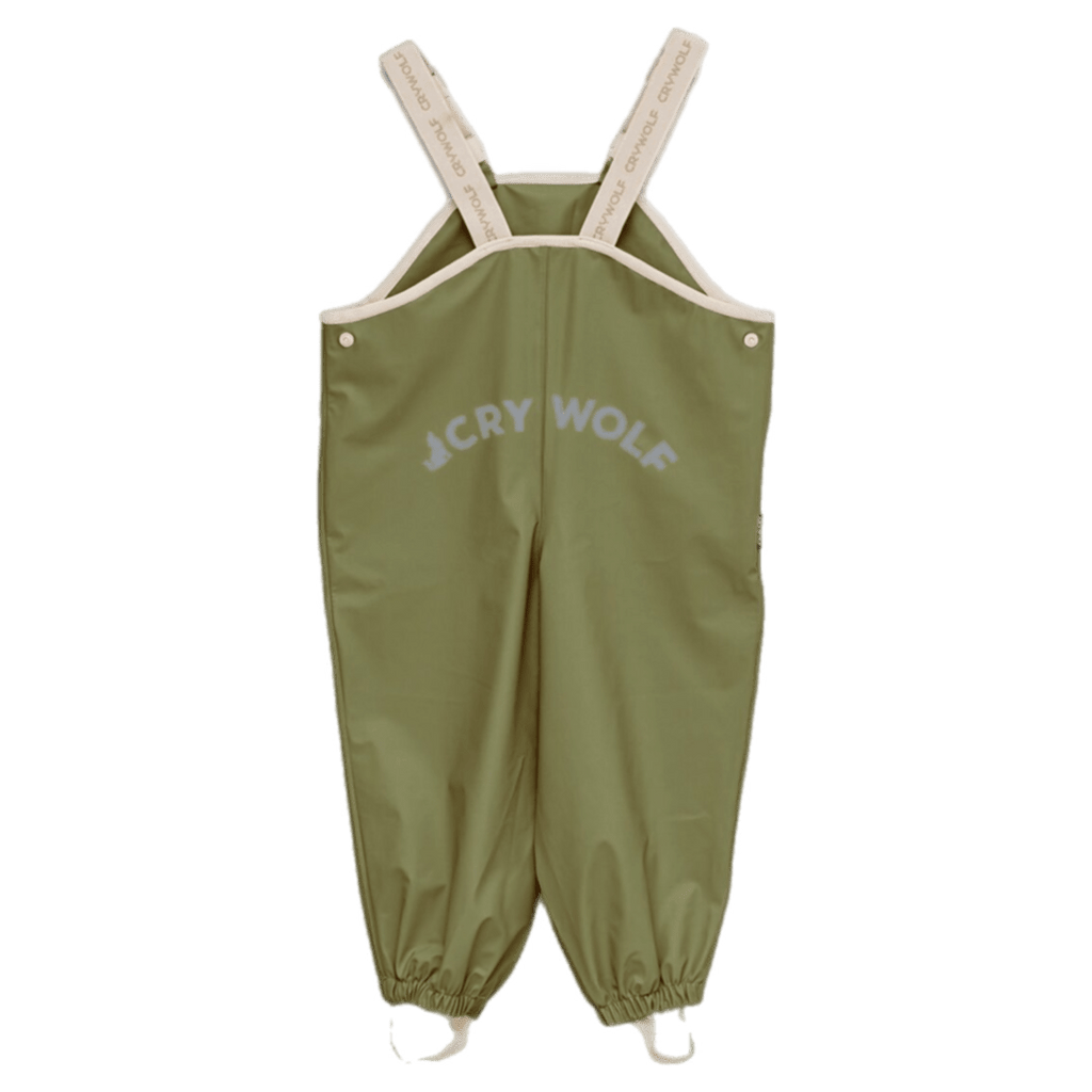 Crywolf 1 Year to 5 Years Rain Overalls - Fern