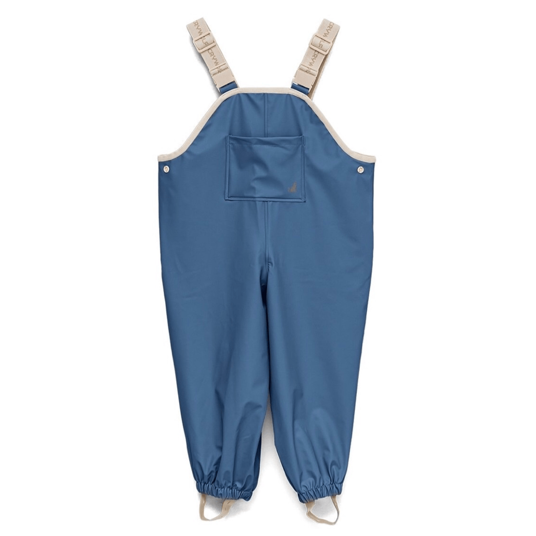 Crywolf 1 Year to 5 Years Rain Overalls - Highland Blue