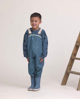 Crywolf 1 Year to 5 Years Rain Overalls - Highland Blue