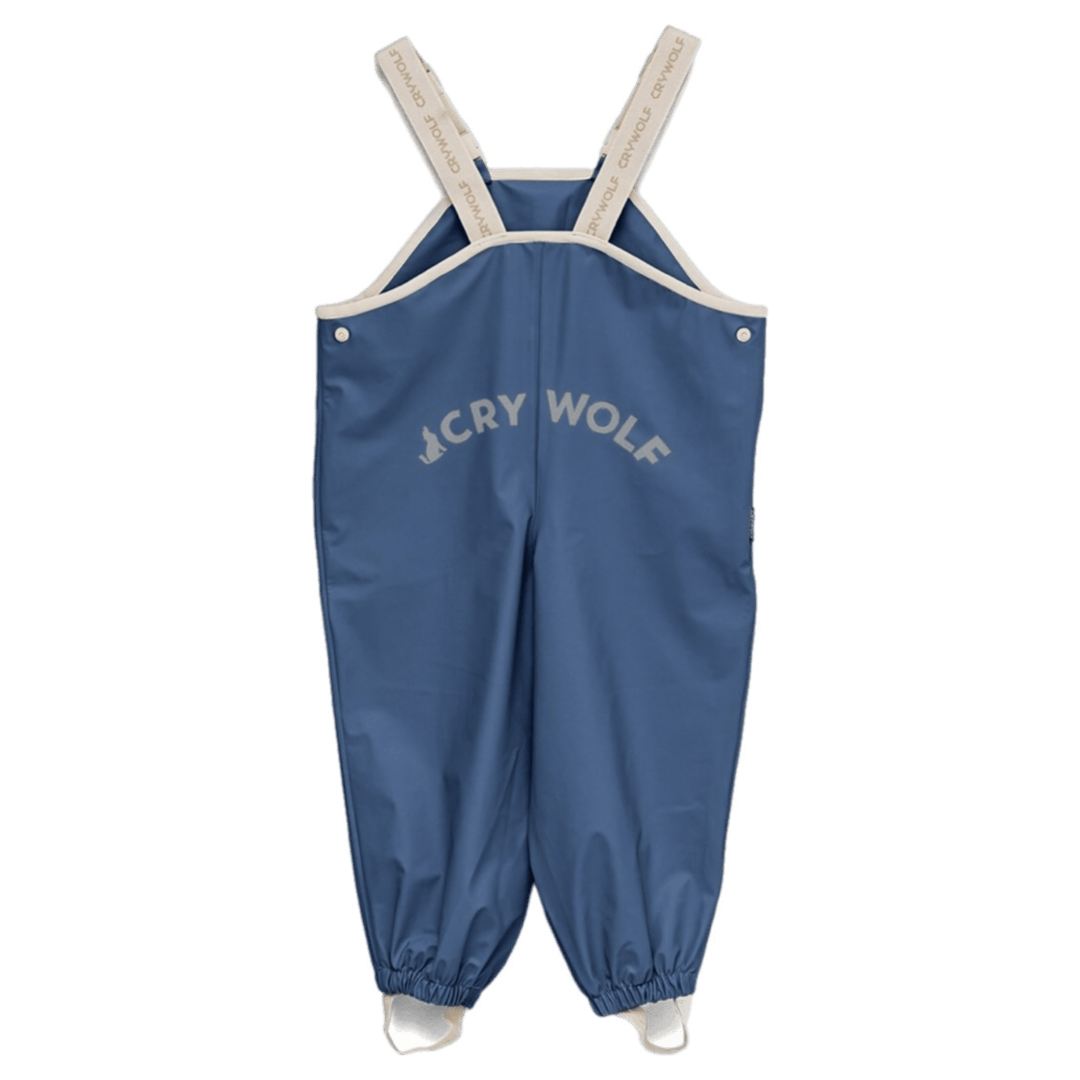 Crywolf 1 Year to 5 Years Rain Overalls - Highland Blue