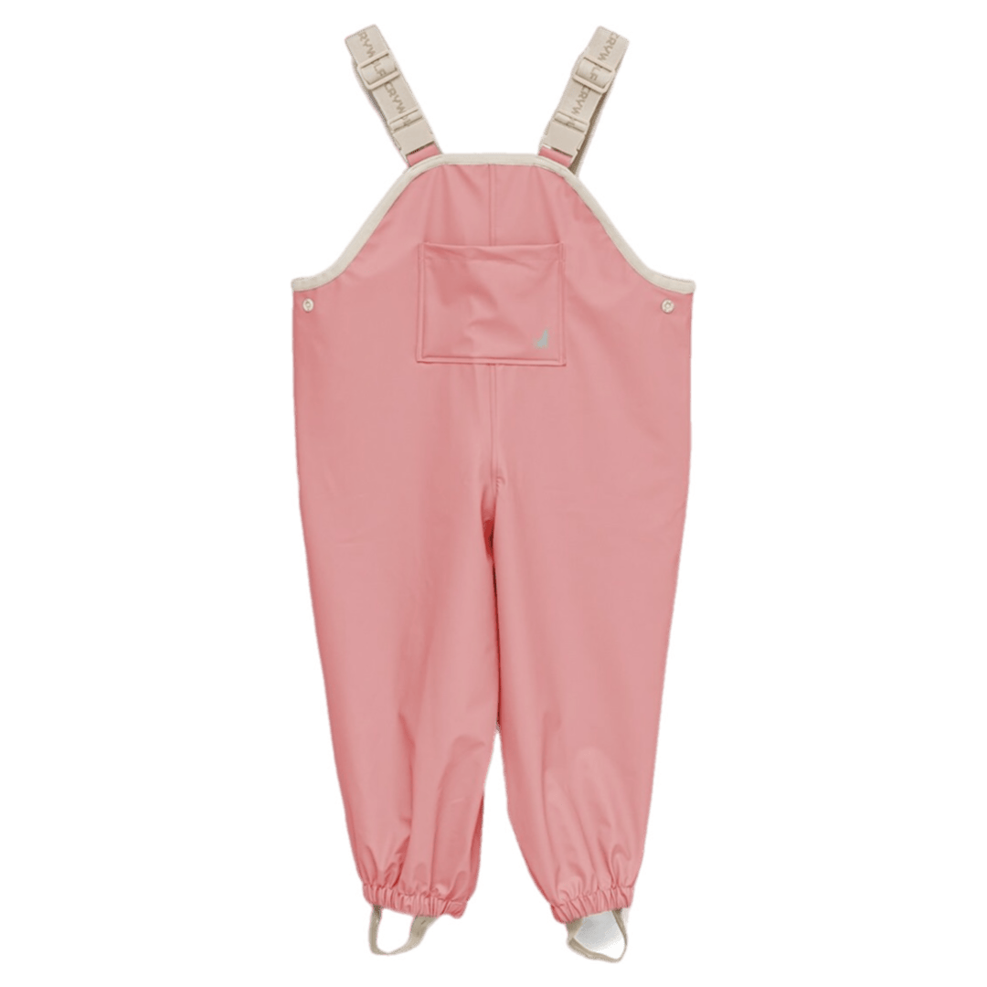 Crywolf 1 Year to 5 Years Rain Overalls - Rose