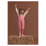 Crywolf 1 Year to 5 Years Rain Overalls - Rose