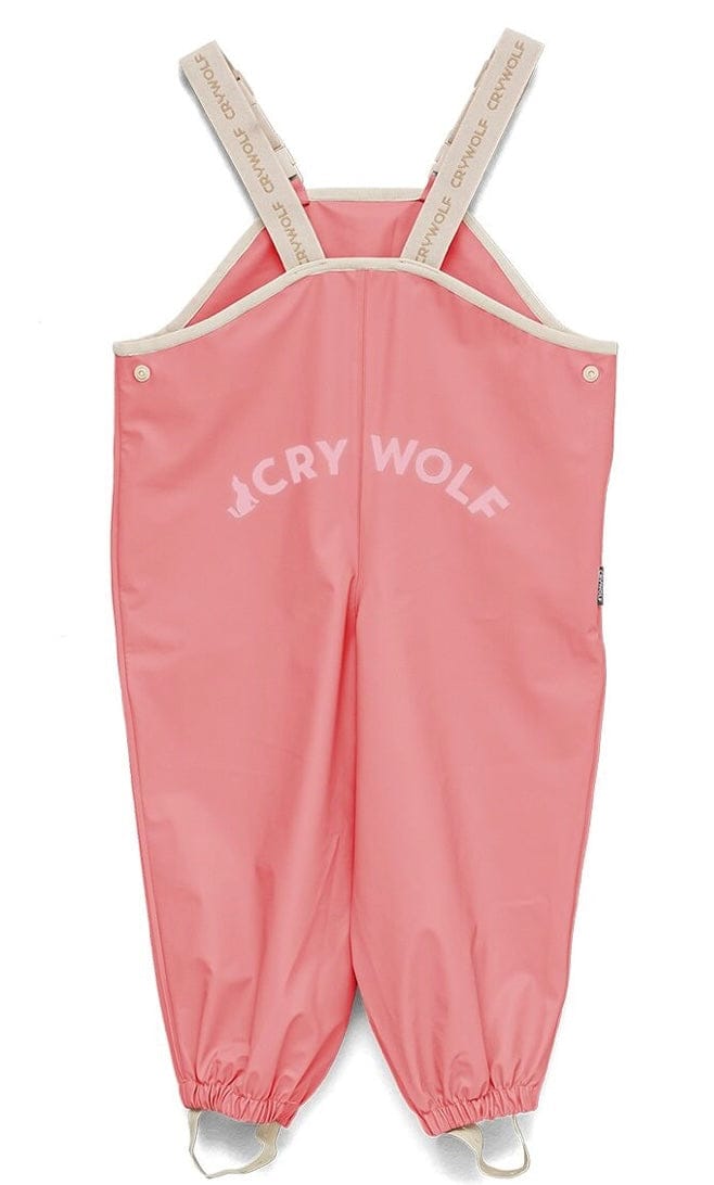 Crywolf 1 Year to 5 Years Rain Overalls - Rose