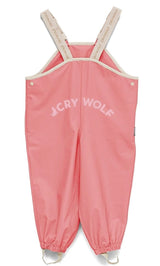Crywolf 1 Year to 5 Years Rain Overalls - Rose