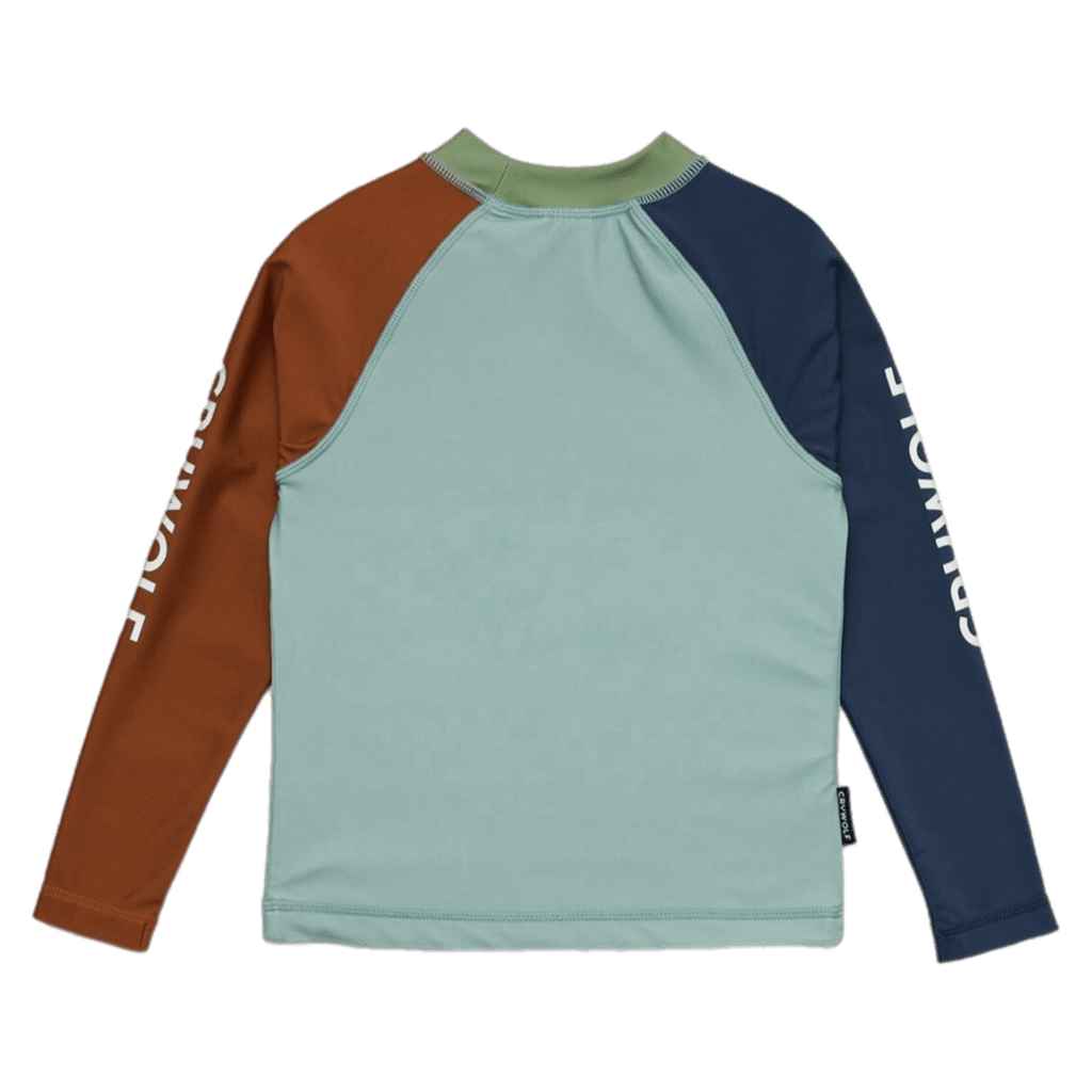 Crywolf 1 Year to 5 Years Rash Vest - Ocean Colour Block