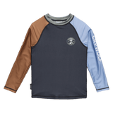 Crywolf 1 Year to 5 Years Rash Vest - Ocean Grey Combo