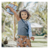 Crywolf 1 Year to 5 Years Rash Vest - Ocean Grey Combo