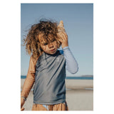 Crywolf 1 Year to 5 Years Rash Vest - Ocean Grey Combo