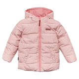 Crywolf 1 Year to 5 Years Reversible Eco-Puffer - Rose Gingham