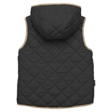 Crywolf 1 Year to 5 Years Reversible Yeti Vest - Black/Camel