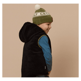Crywolf 1 Year to 5 Years Reversible Yeti Vest - Fern/Black