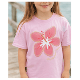 Crywolf 1 Year to 5 Years Sun Smart T-Shirt - Hibiscus Daze