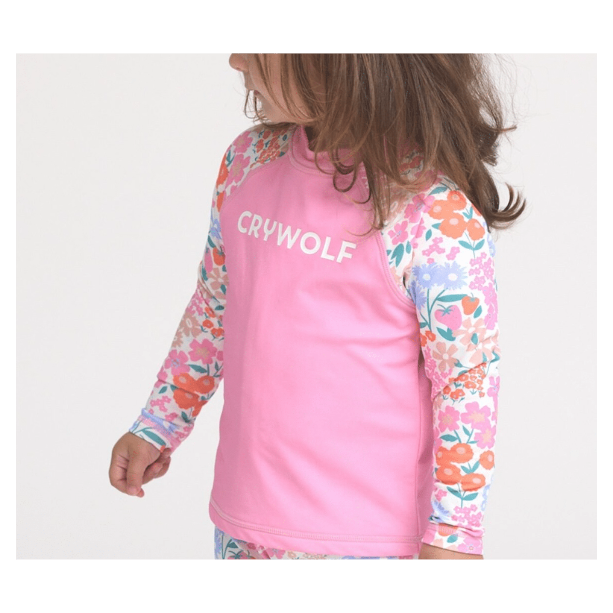 Crywolf 3-6 Months to 2 Years Baby Rash Vest - Berry Garden