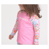Crywolf 3-6 Months to 2 Years Baby Rash Vest - Berry Garden