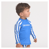 Crywolf 3-6 Months to 2 Years Baby Rash Vest - Deep Sea Stripe