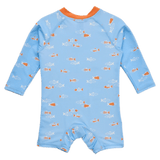 Crywolf 3-6 Months to 3 Years Baby Rash Suit - Fish School