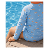 Crywolf 3-6 Months to 3 Years Baby Rash Vest - Fish School