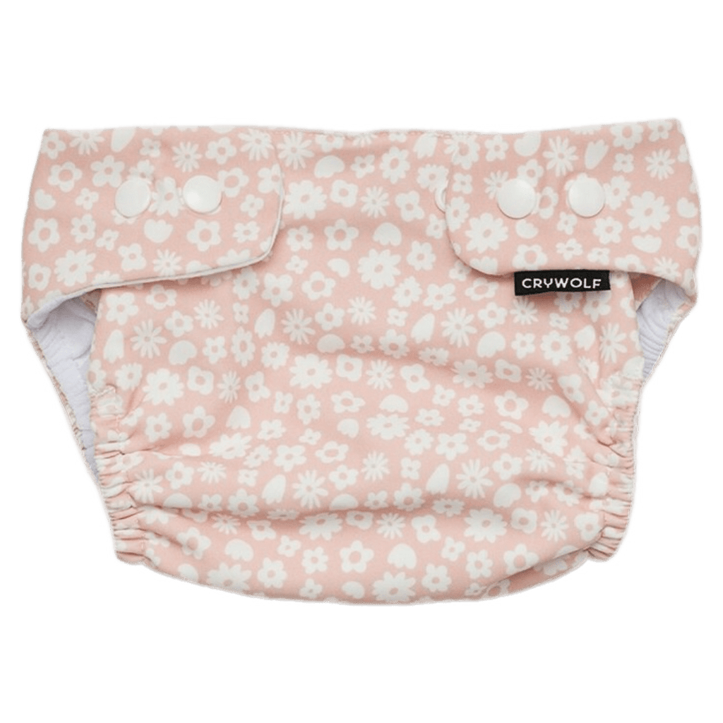 Crywolf 6-12 Months to 1-2 Years 6-12M Reusable Swim Nappy - Ditsy Floral