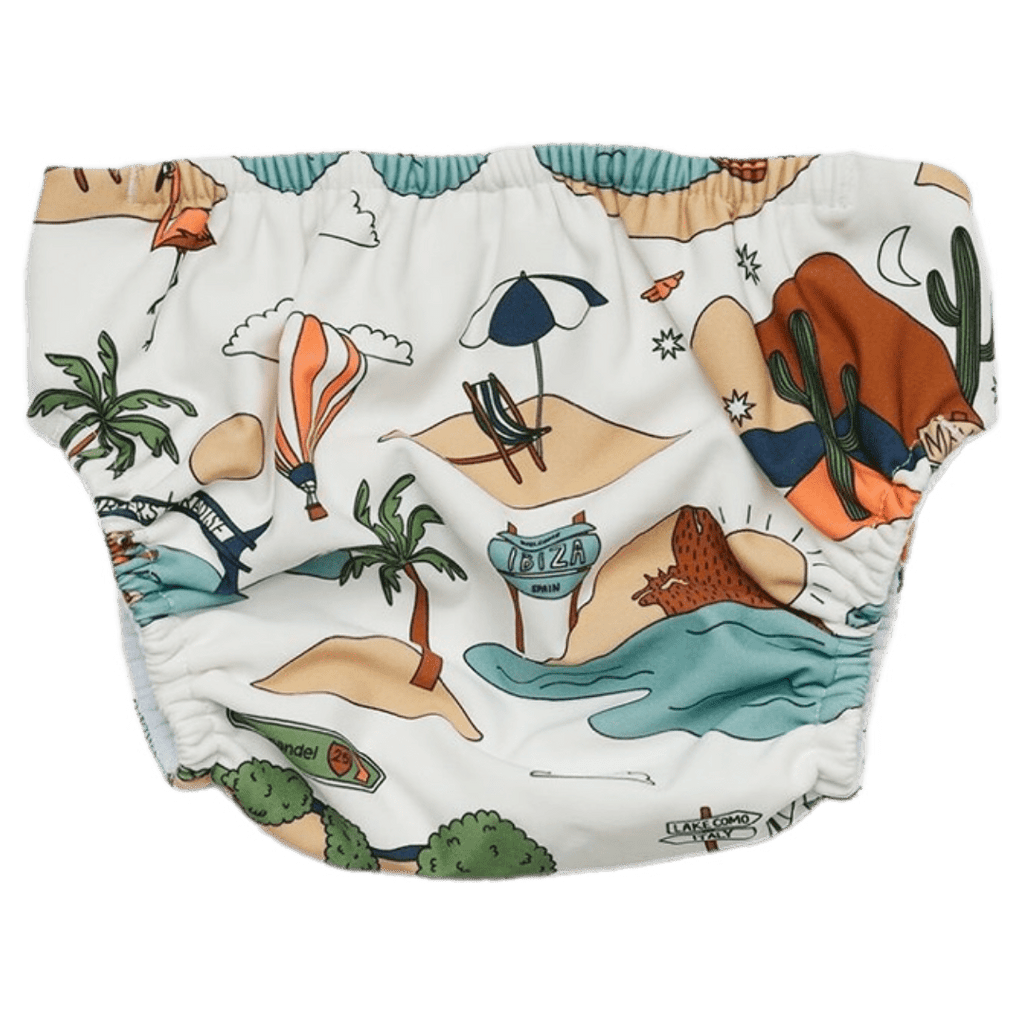 Crywolf 6-12 Months to 1-2 Years Reusable Swim Nappy - Paradise