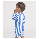 Crywolf 6-12 Months to 2 Years Rash Suit - Deep Sea Stripe